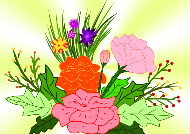 illustration flowers