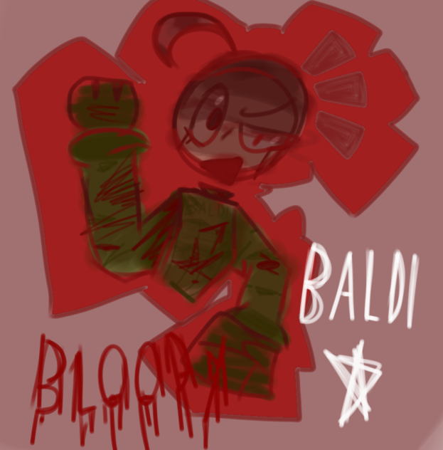 Baldi version a bloody