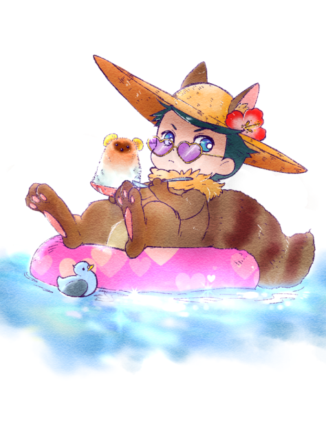 冷やしタヌキ