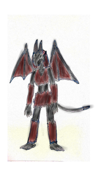 黒を叫ぶ、黒焔の悪魔