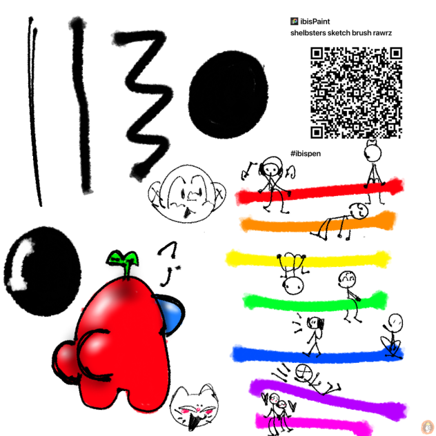my brush 😛😛🤯🤯👍 - ibisPaint