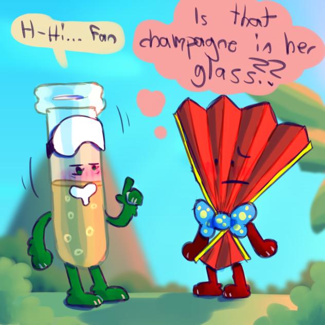 Champagne Tube