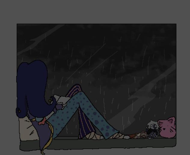 Rainy days wash your woes away.