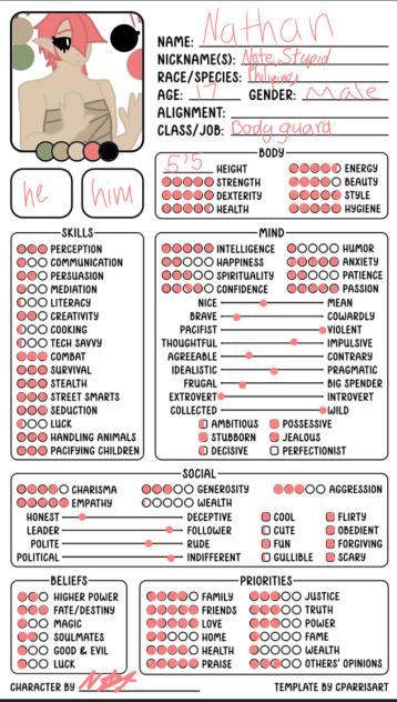 Nathan’s reference sheet