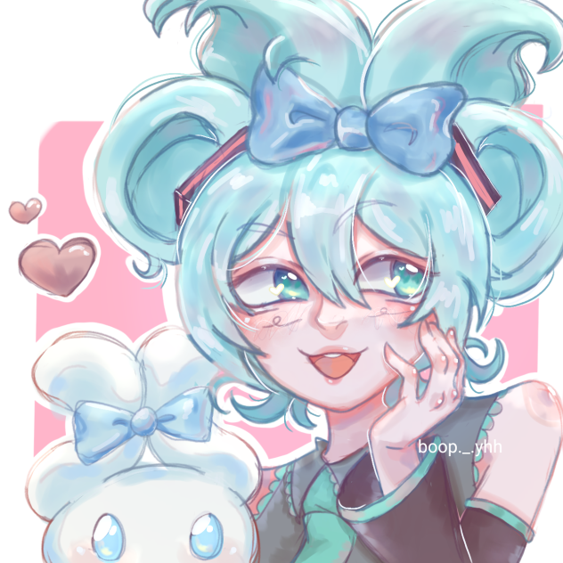 miku ×cinnamonroll