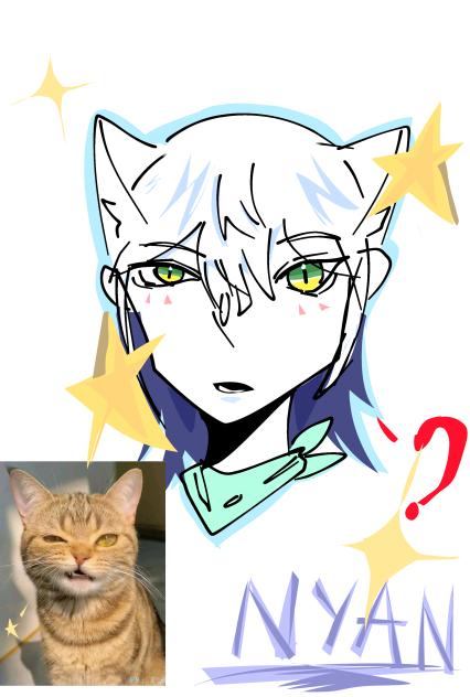 trying the cat trend! - ibisPaint