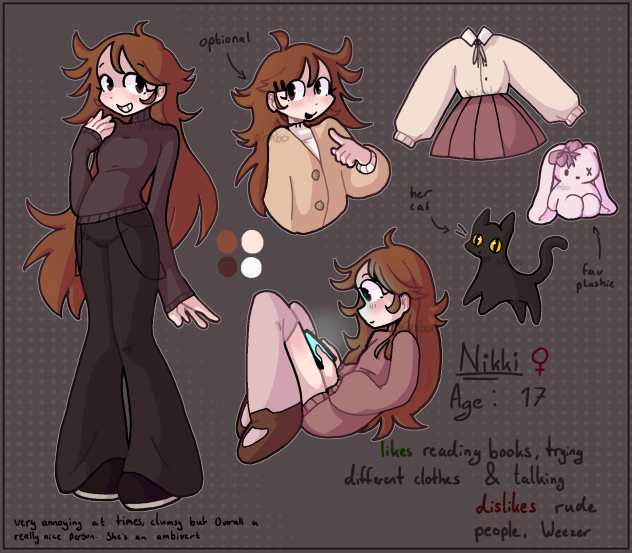 OC reference sheet