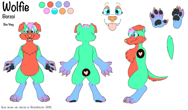 Wolfie Borzoi Speedpaint!