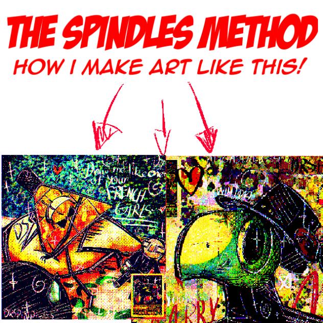HOW I PUT EFFECTS ON MY ART