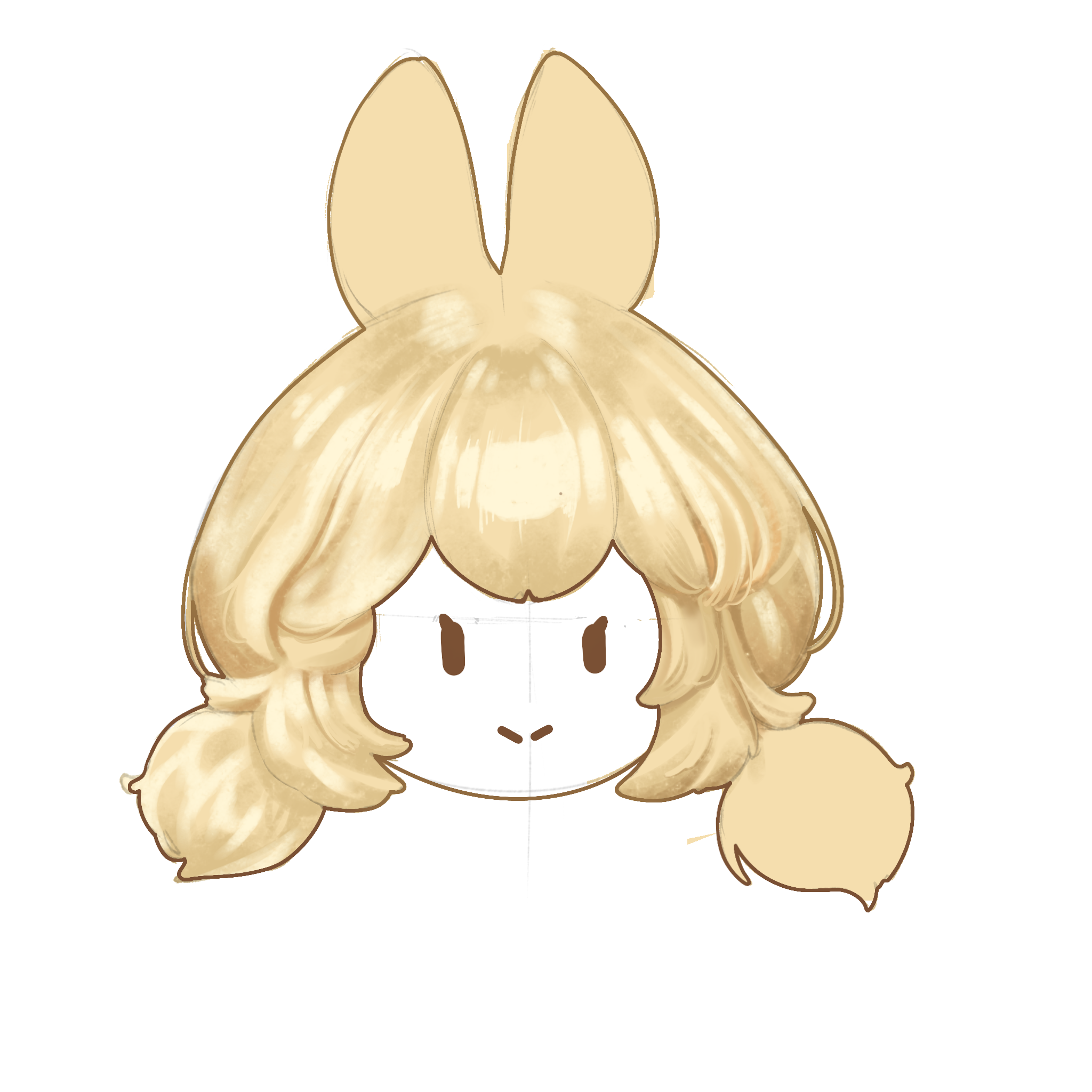 hair drawing study - ibisPaint