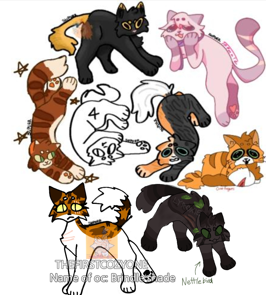 Warrior cats collab I think - ibisPaint