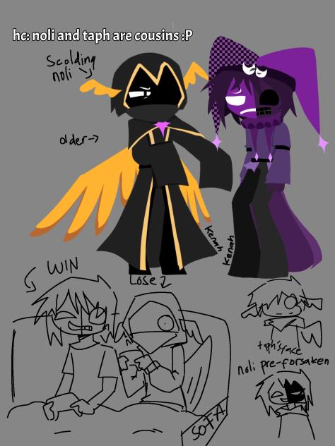 my noli and taph headcanon