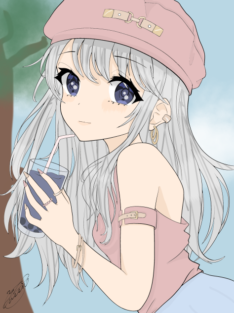 Boba on a Summer Day