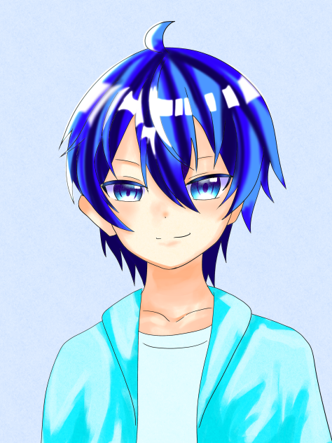 男の子　描いてみた