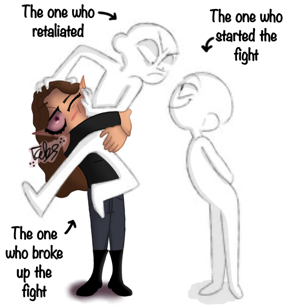 Breaking Up The Fight collab - ibisPaint