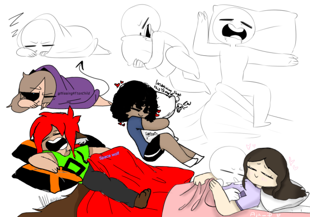 Sleeping Pose Collab