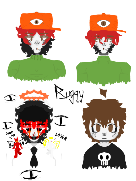four different buggys
