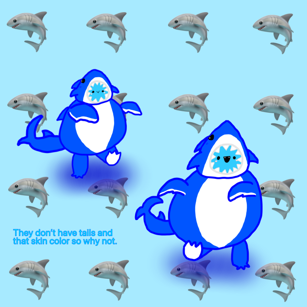 At 🍁RobloxMapleHospital🍁 I saw this 🤣🦈🦈