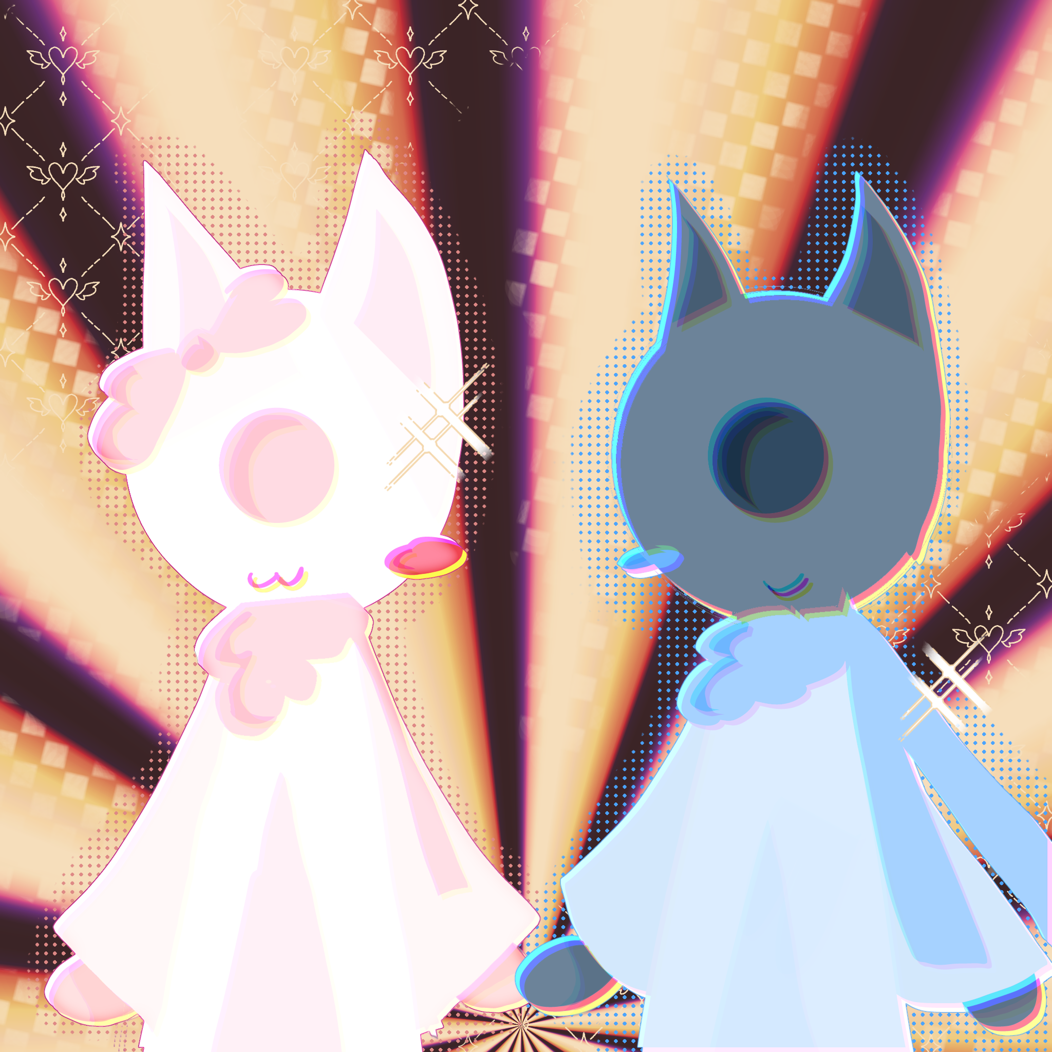 What an pretty couple - ibisPaint