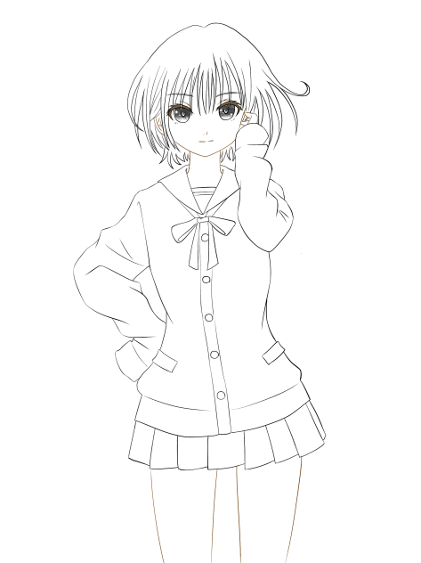 無題165 線画