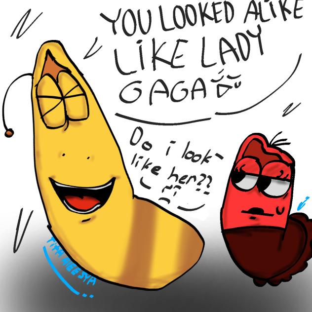 Red gaga abra-cadbra