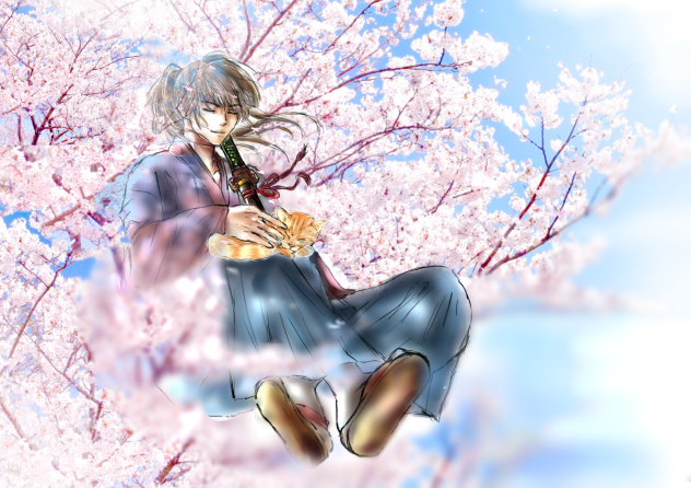桜舞い