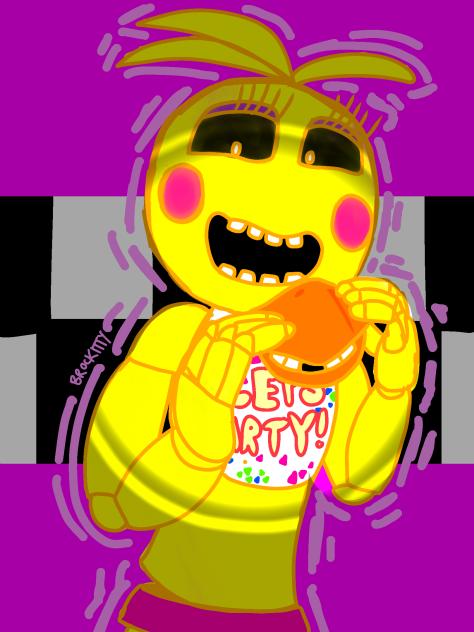 “Where’s my beak…” (Toy Chica)