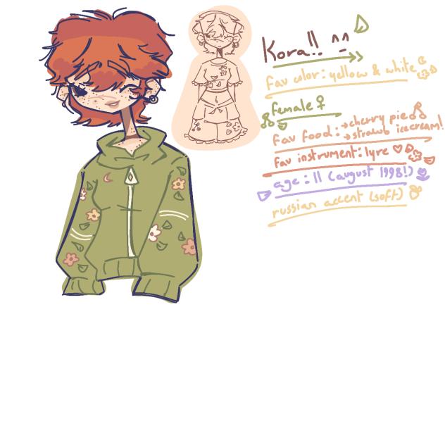 kora reference sheet cuz im so obsessed
