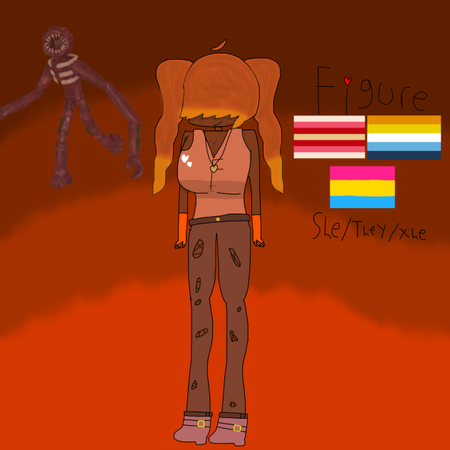 Fem Figure 🧡👨🏾‍🦯