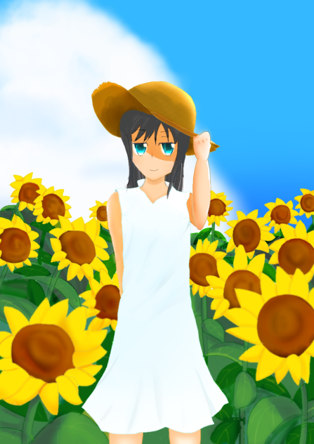 ひまわり畑