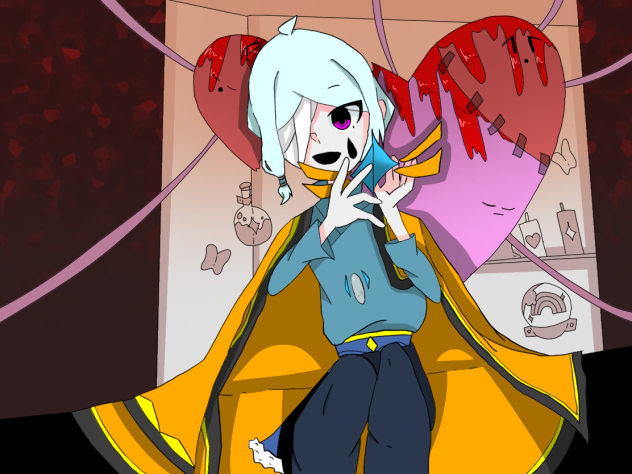 創作星の子のでんでん心電図ちゃんと描いた方