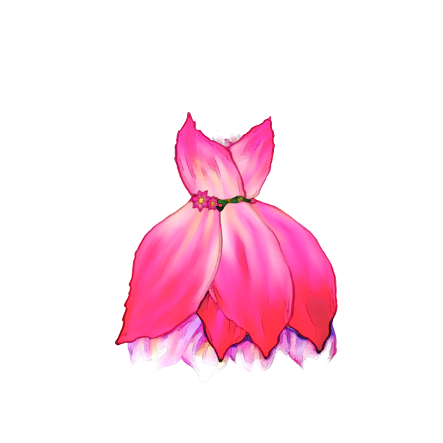 Fairy flower dress 2nd version