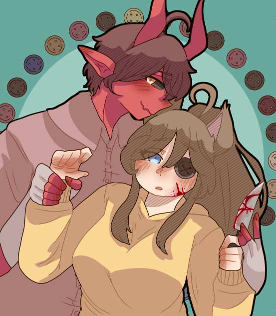 Button fan art entry