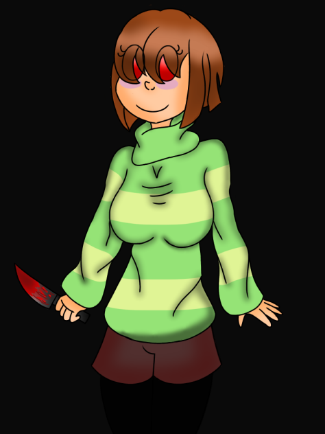 Speedpaint- Chara Undertale - ibisPaint