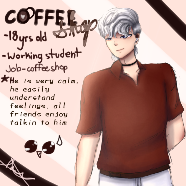 for rin's coffee shop comics - ibisPaint