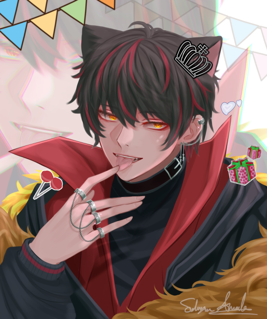 Rao-kun birthday fanart 2022