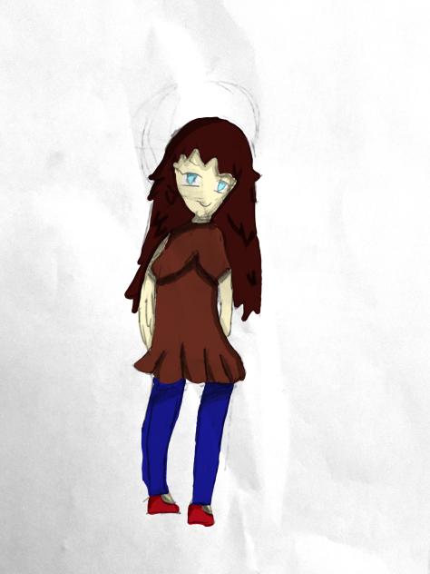 Digitally colored traditional art