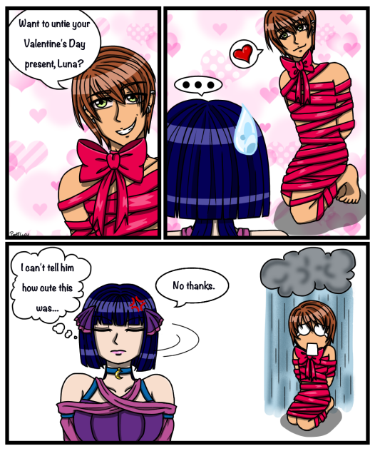 TSF Valentine Comic [Speedpaint]