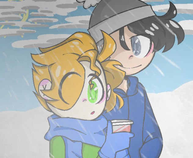 Winter walk- OC speedpaint - ibisPaint