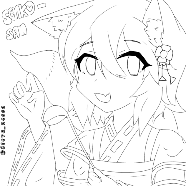 Senko San Fanart2