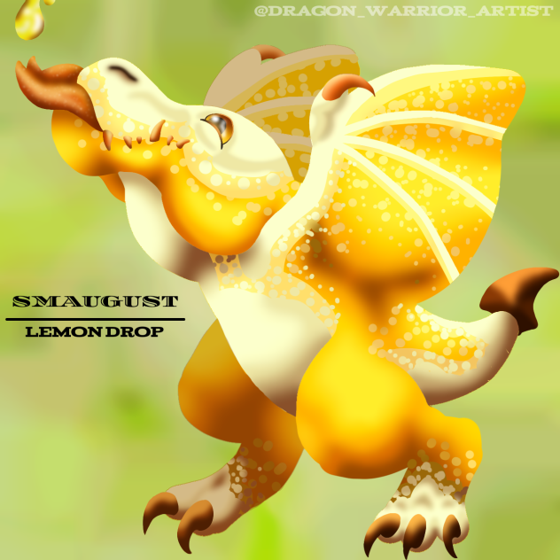 SMAUGUST Lemon Drop Dragon