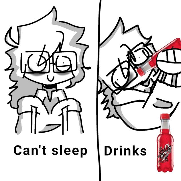 I can't sleep 😭 - ibisPaint