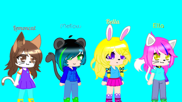 Editing my OC and me(Gacha)