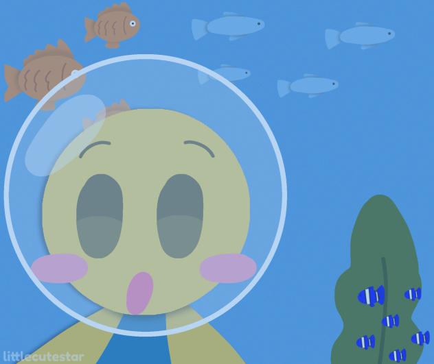 underwater