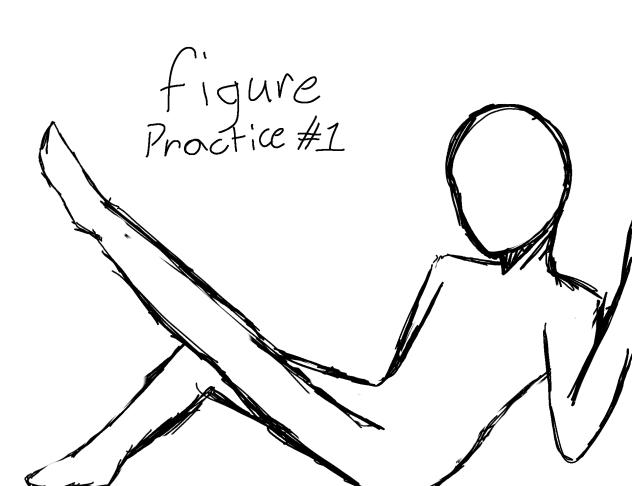 Practicing poses
