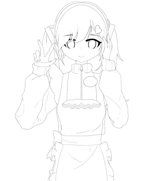 ミク　ジャージメイド