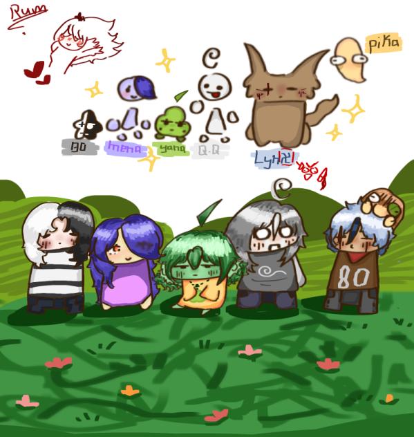 Ma best friend group (ocs)