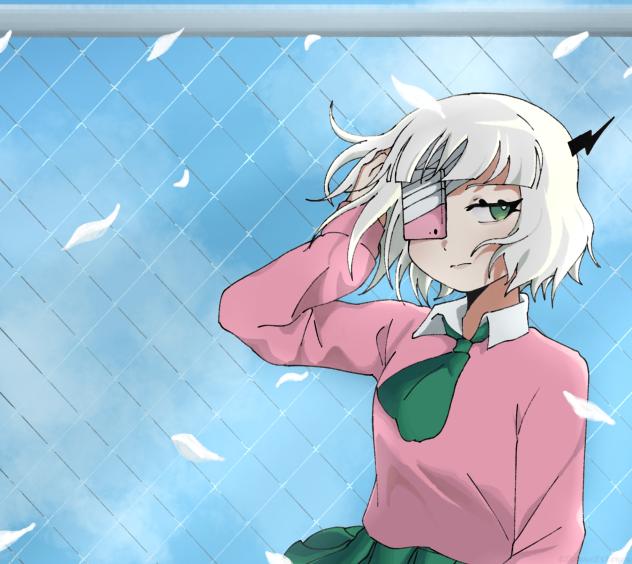 Ruru and the blue sky