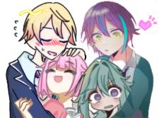 リア友と合作☆