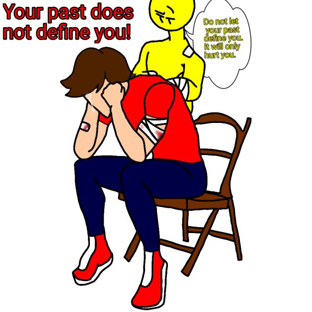 Your past does not define you.